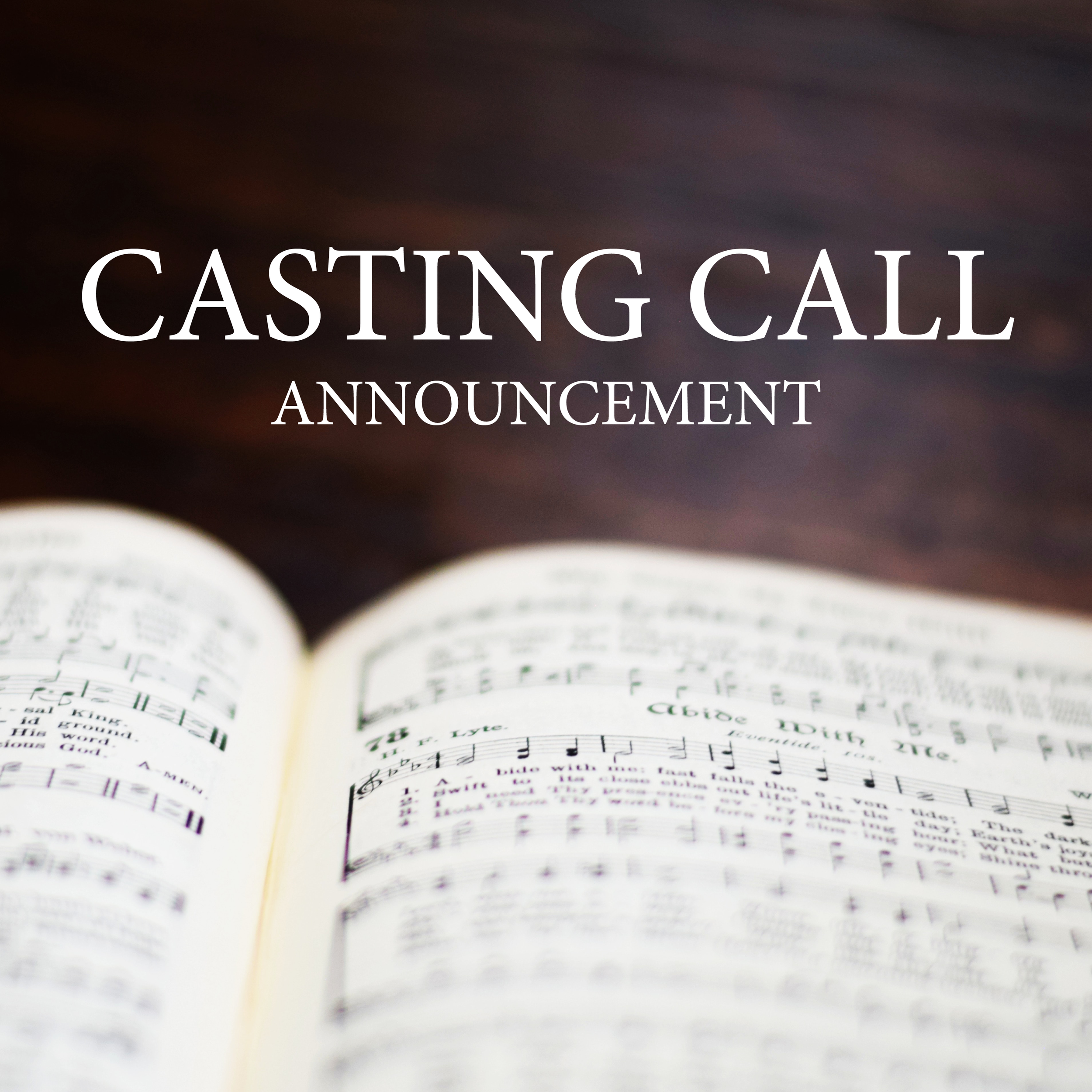 DESERET BOOK ANNOUNCES OPEN CASTING CALL