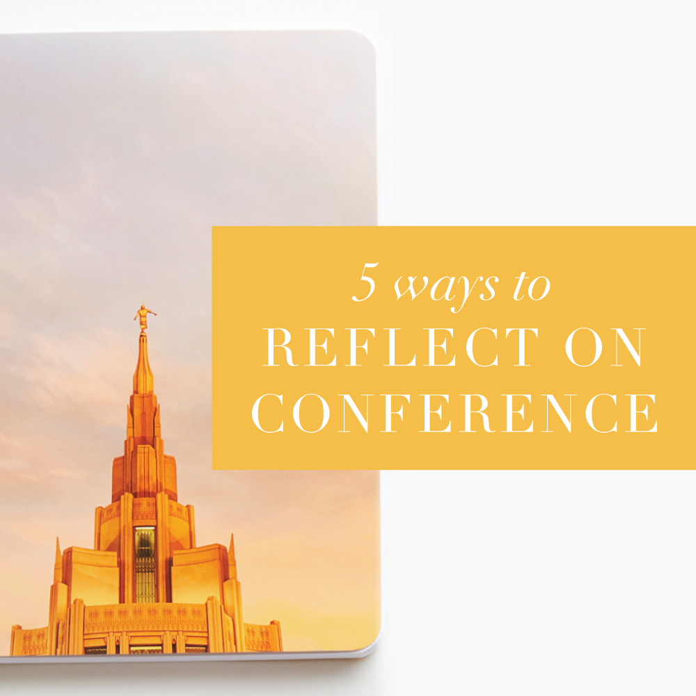 5 ways to reflect on conference 