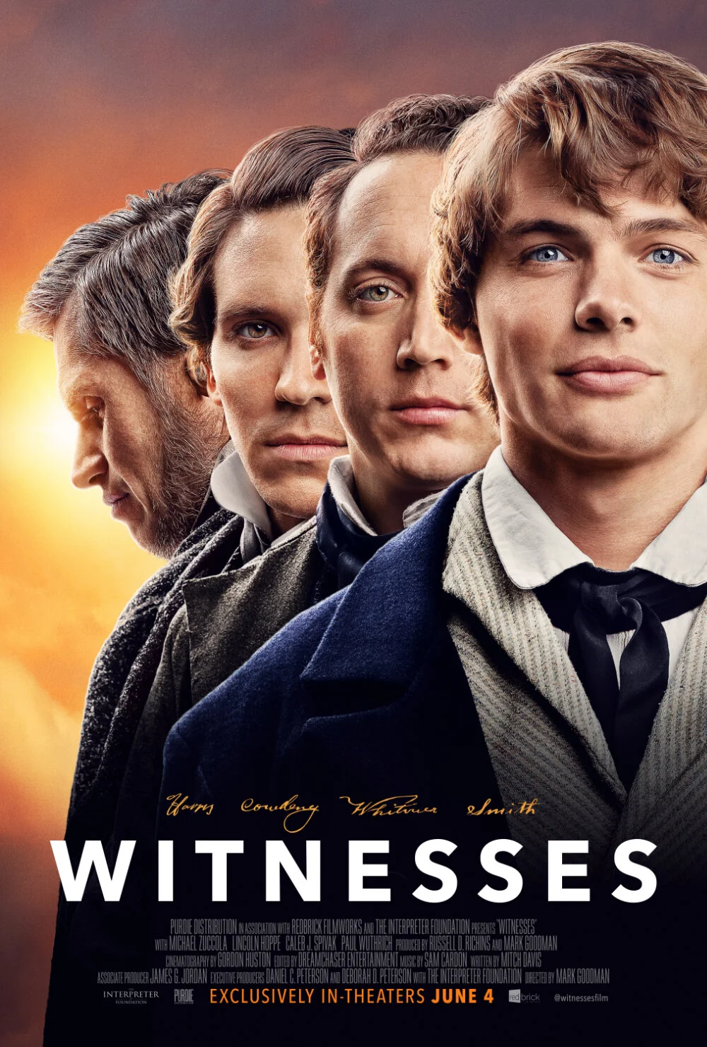 Get your tickets to Witnesses, in Theaters June 4th