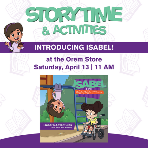 Story Time with a New Book, Based on the Popular Cartoon