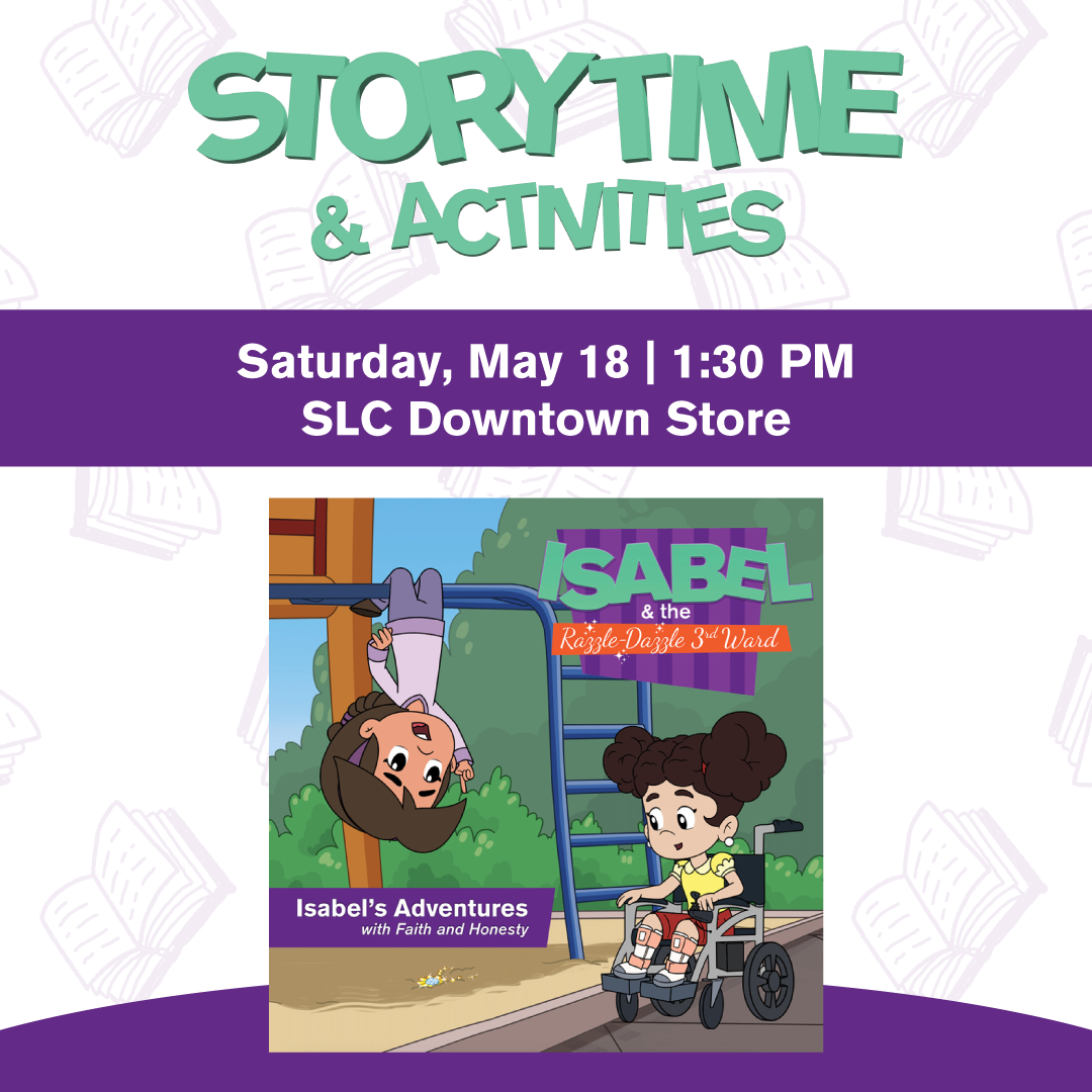 Story Time with a New Book, Based on the Popular Cartoon 