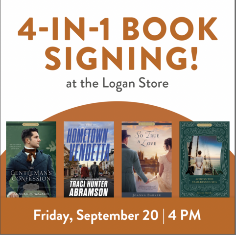 A special 4-in-1 book signing!