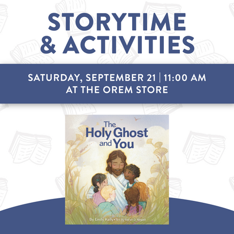 Story Time with a New Book, the Holy Ghost and You