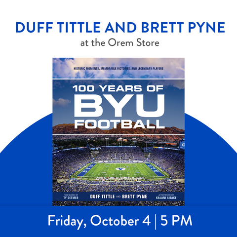 Come celebrate 100 years of BYU football with us!