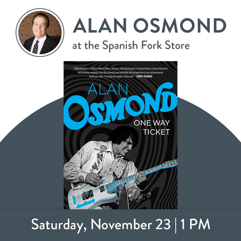 Update: Cancellation of Signing event with Alan Osmond