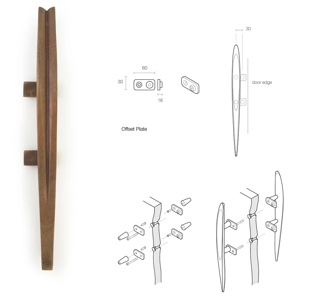 bronze offset plates