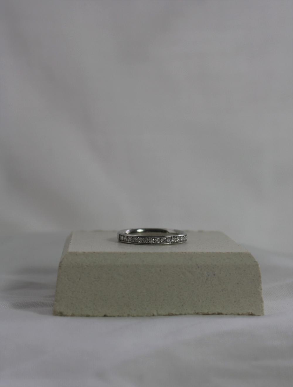 Platinum half eternity wedding ring.JPG