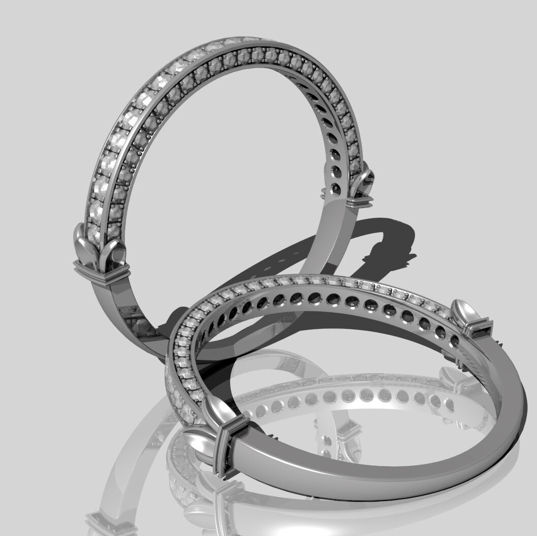 Freelance CAD jewellery design — Edward Fleming Jewellery
