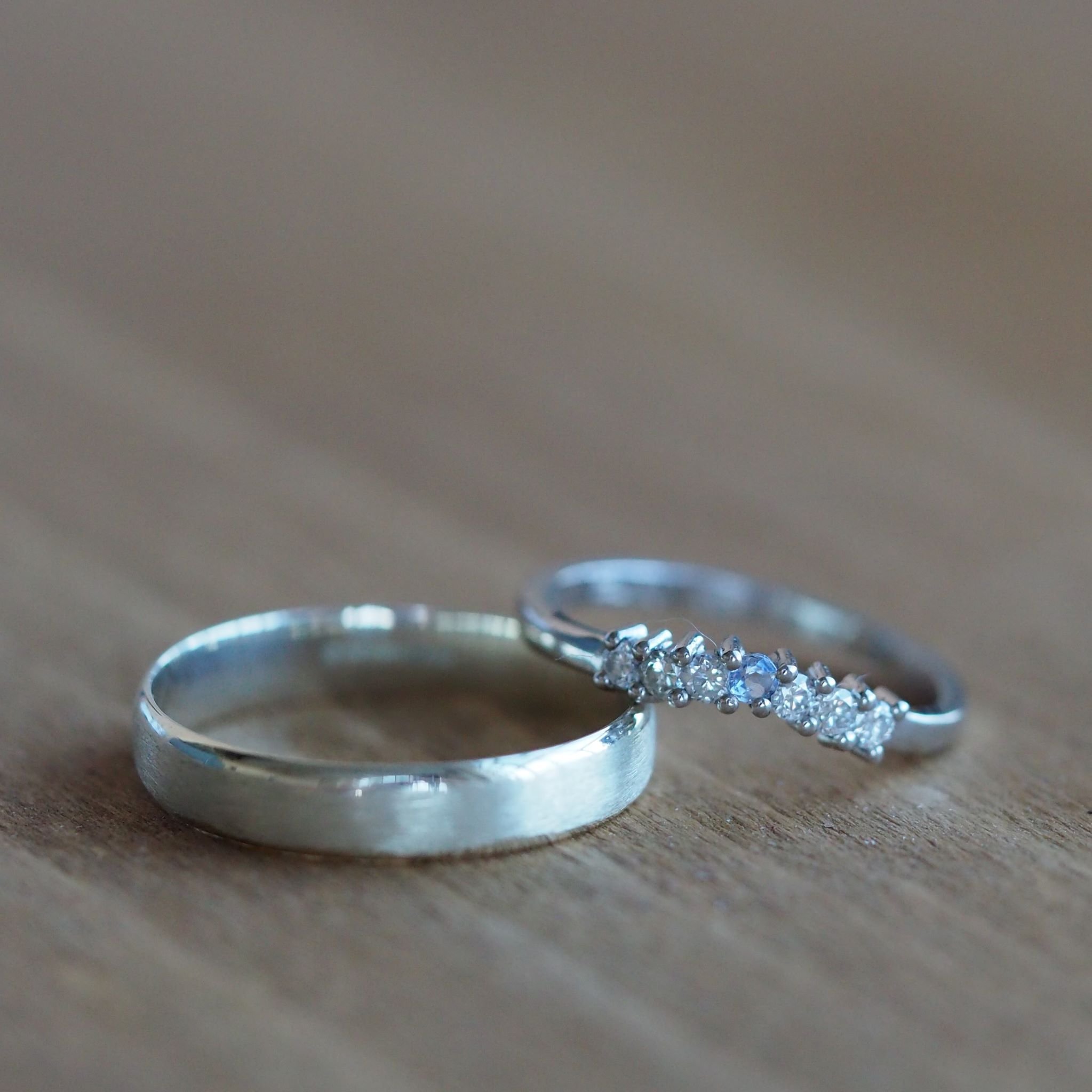 tanzanite and diamond wedding ring.JPG