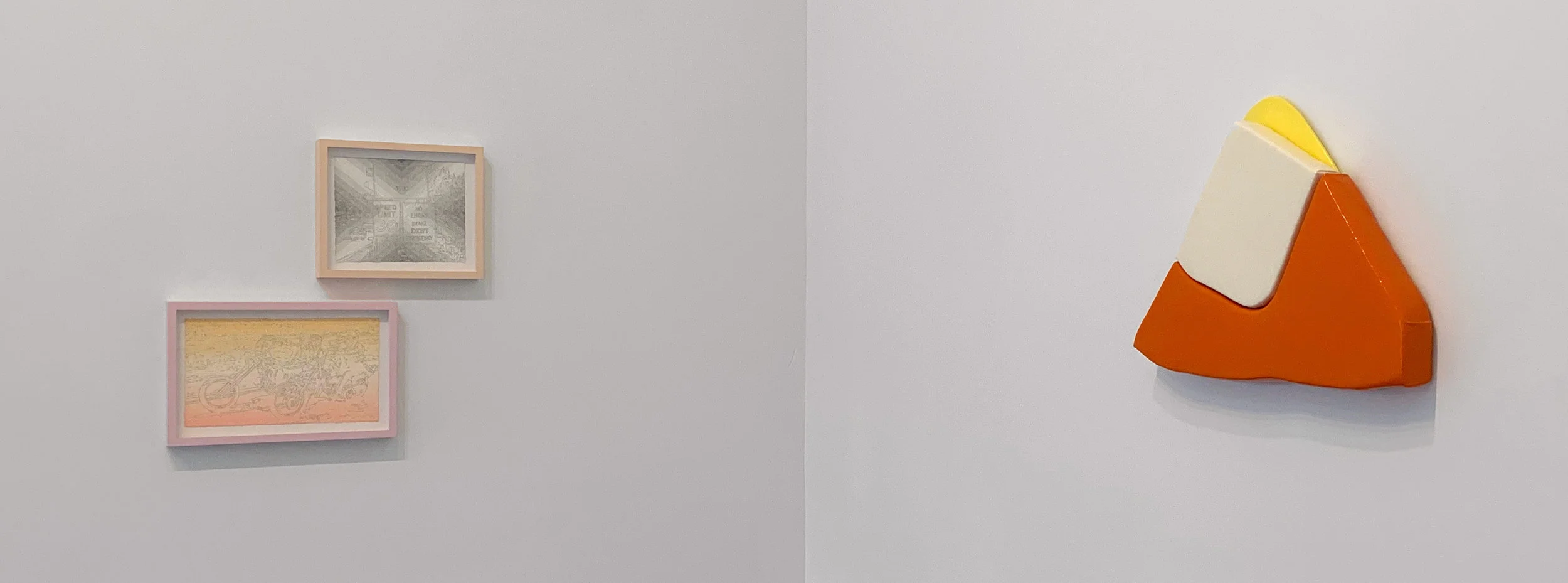 Samuel Stabler and Justin Adian, Installation View at Howard’s, July 2019