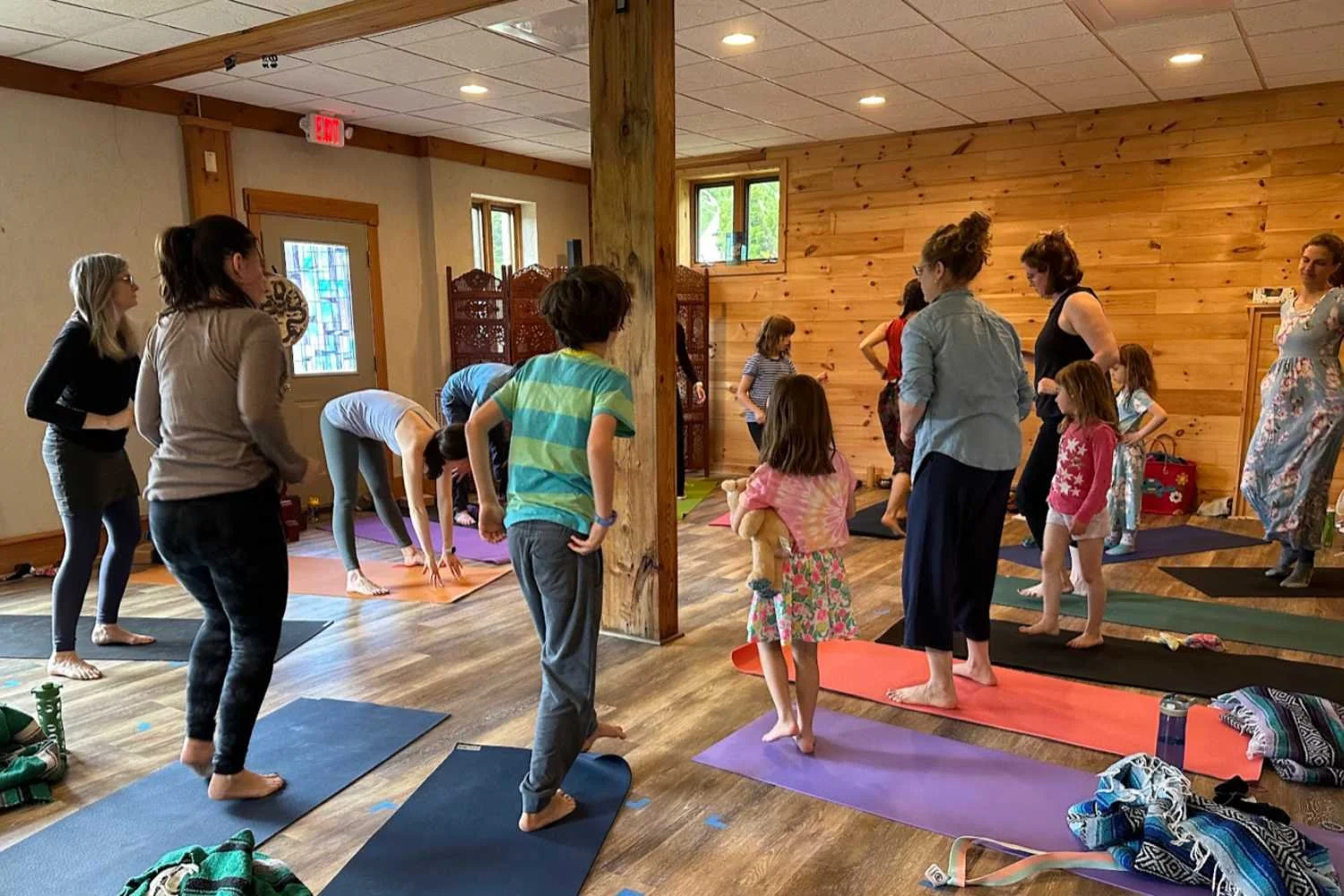 Family-friendly yoga session designed for all ages.