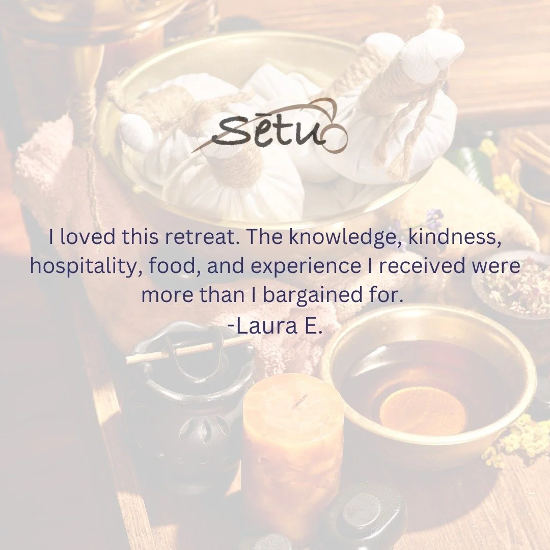 Sētu is shaped by the people who gather here.

If your time with us felt meaningful, sharing a review helps support this growing community and those who may be finding their way here next.

#SetuVermont #SetuCommunity #VermontRetreats #AyurvedaVermon
