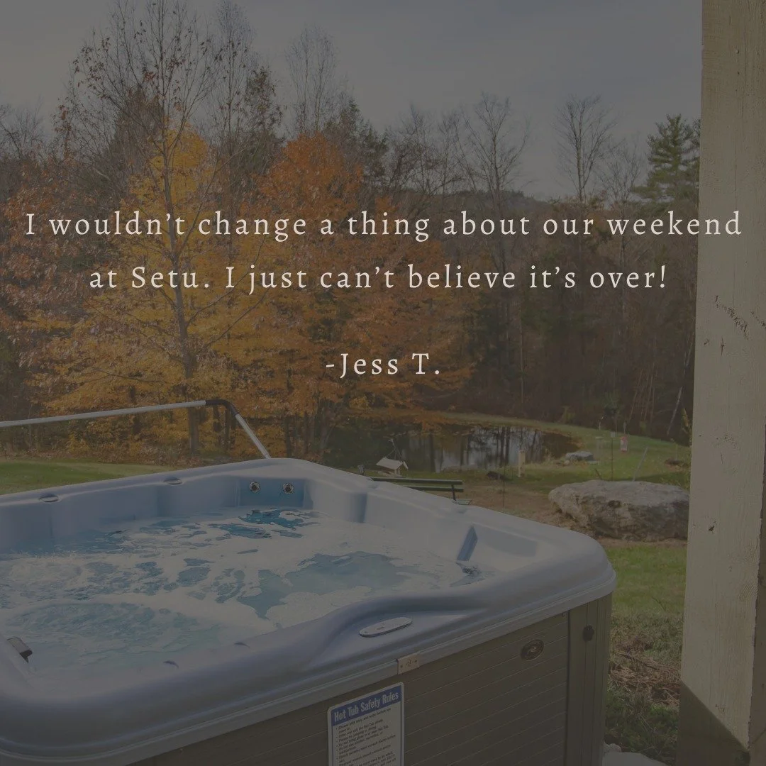 We love hearing how your time at Sētu felt for you.

If you&rsquo;ve visited us for a retreat, we&rsquo;d truly appreciate you taking a moment to leave a review. It helps others learn what to expect from the experience.

#SetuVermont #RetreatCommunit