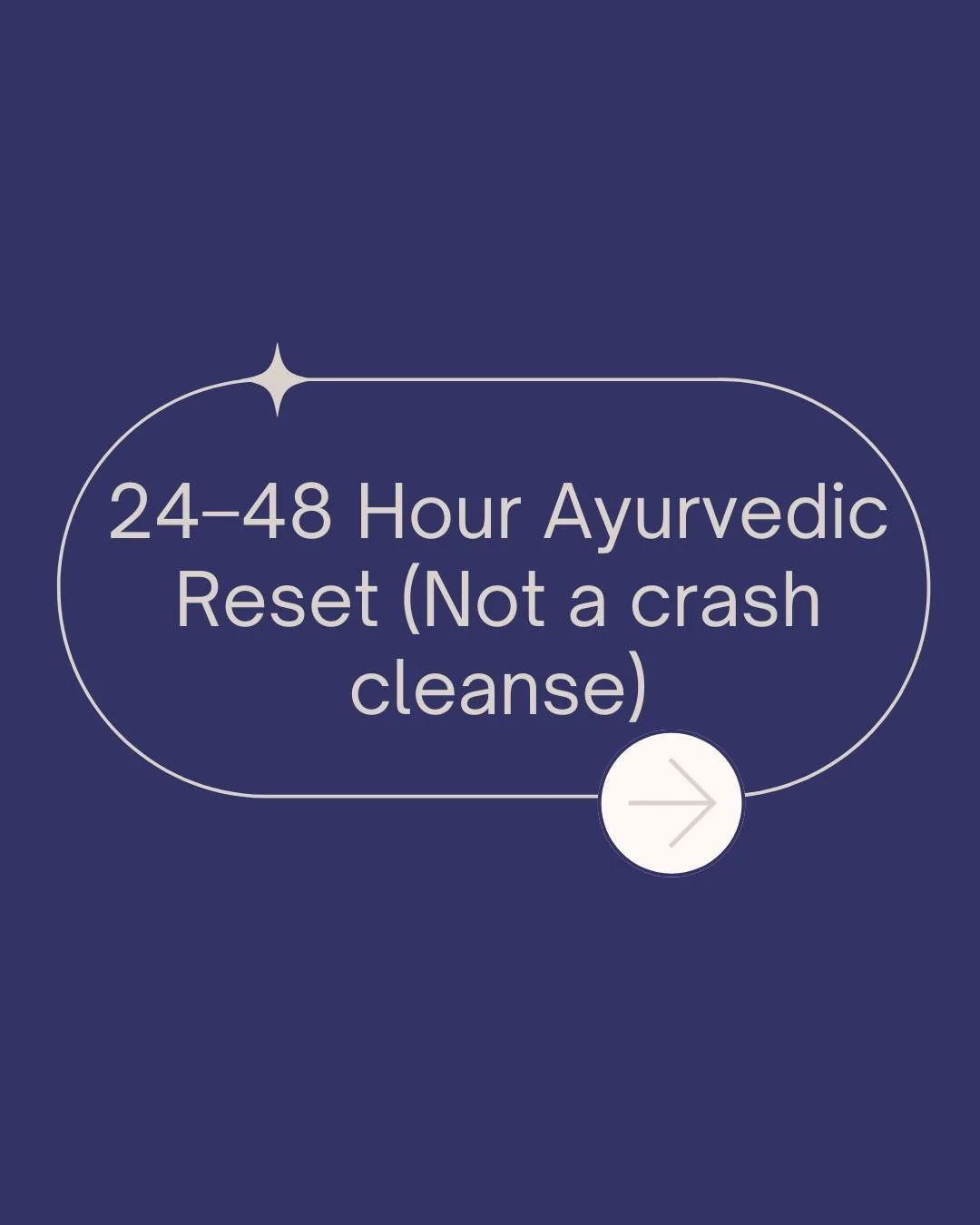 Short seasonal resets can be a supportive way to give digestion and the nervous system a pause.

Even one or two quieter days focused on simple meals, warm drinks, and a slower pace can help the body transition between seasons with more ease.

If you