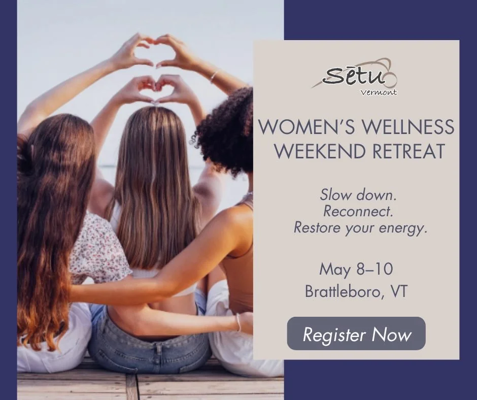🌸 Women&rsquo;s Wellness Weekend Retreat 🌸
May 8&ndash;10 | Brattleboro, VT

Step away from the demands of daily life and reconnect with yourself in a space designed for rest, reflection, and meaningful connection.

This 3-day Women&rsquo;s Wellnes
