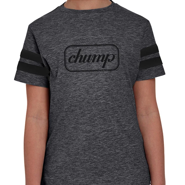 Chump Wear - Youth Football Tee - GREY.jpg