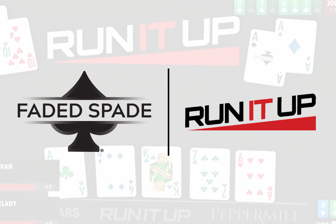 Faded Spade poker playing cards and run it up reno with tom wheaton and jason somerville