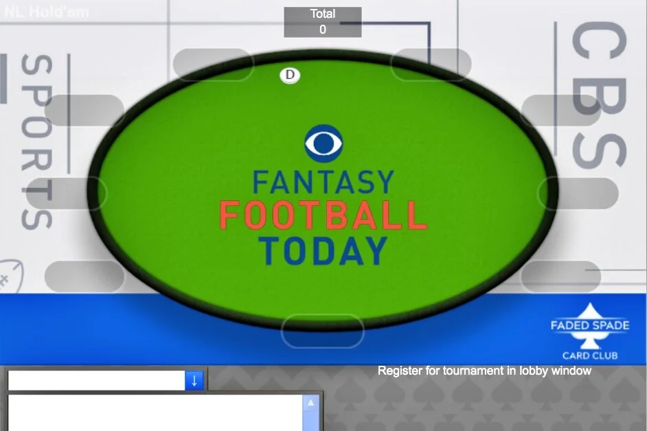 CBS Sports Fantasy Football Today Poker Night