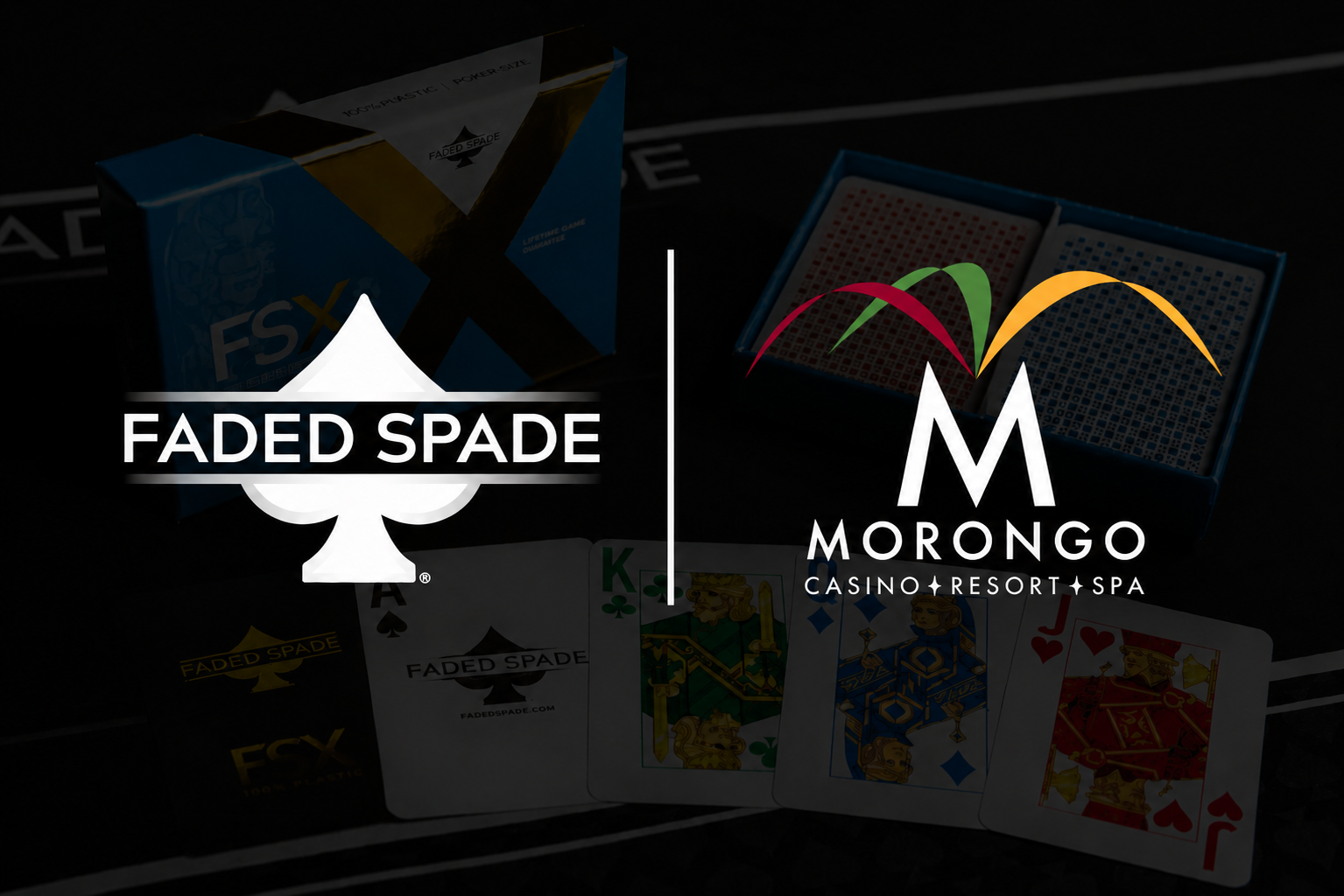 Morongo Casino Poker Room Upgrades to Faded Spade FSX Playing Cards