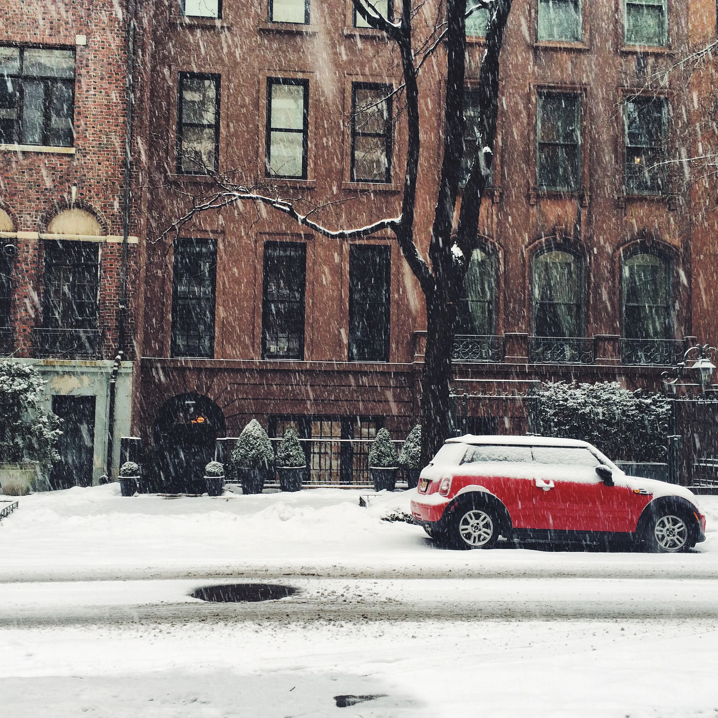 All good things must come to an end.....but not without a little bit of snow!