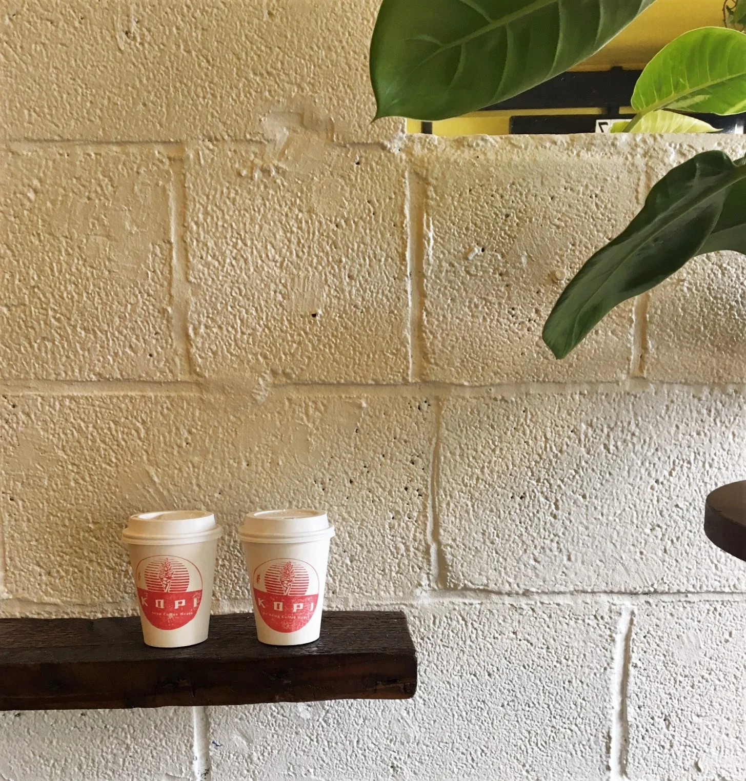 Kopi Coffee has coffee flavors that are inspired by East Asia. I had the Moka Madu (house honey mocha) and Dan had the Ca Phe Bombon (vietnamese) - both were delicious. So glad we accidentally discovered this little gem.