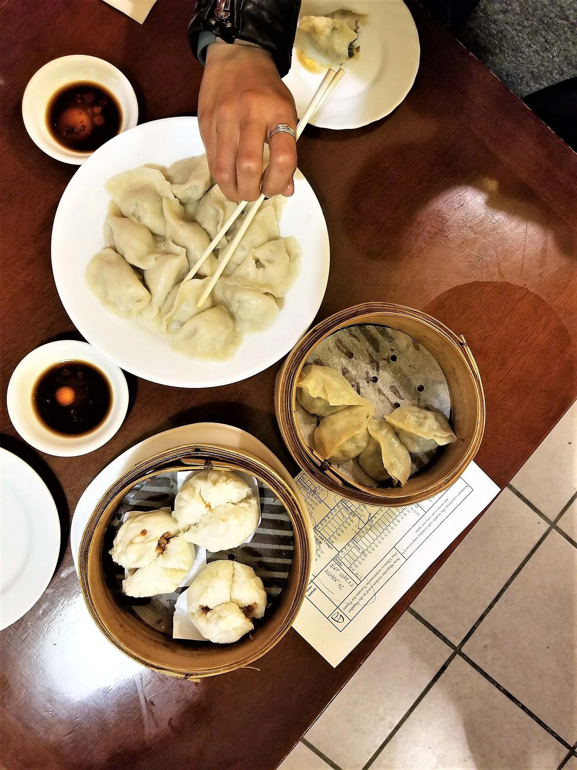 If you are a dumpling lover, Mother's Dumplings is where it's at. We ordered some dumplings and steamed buns, all of which were tasty.