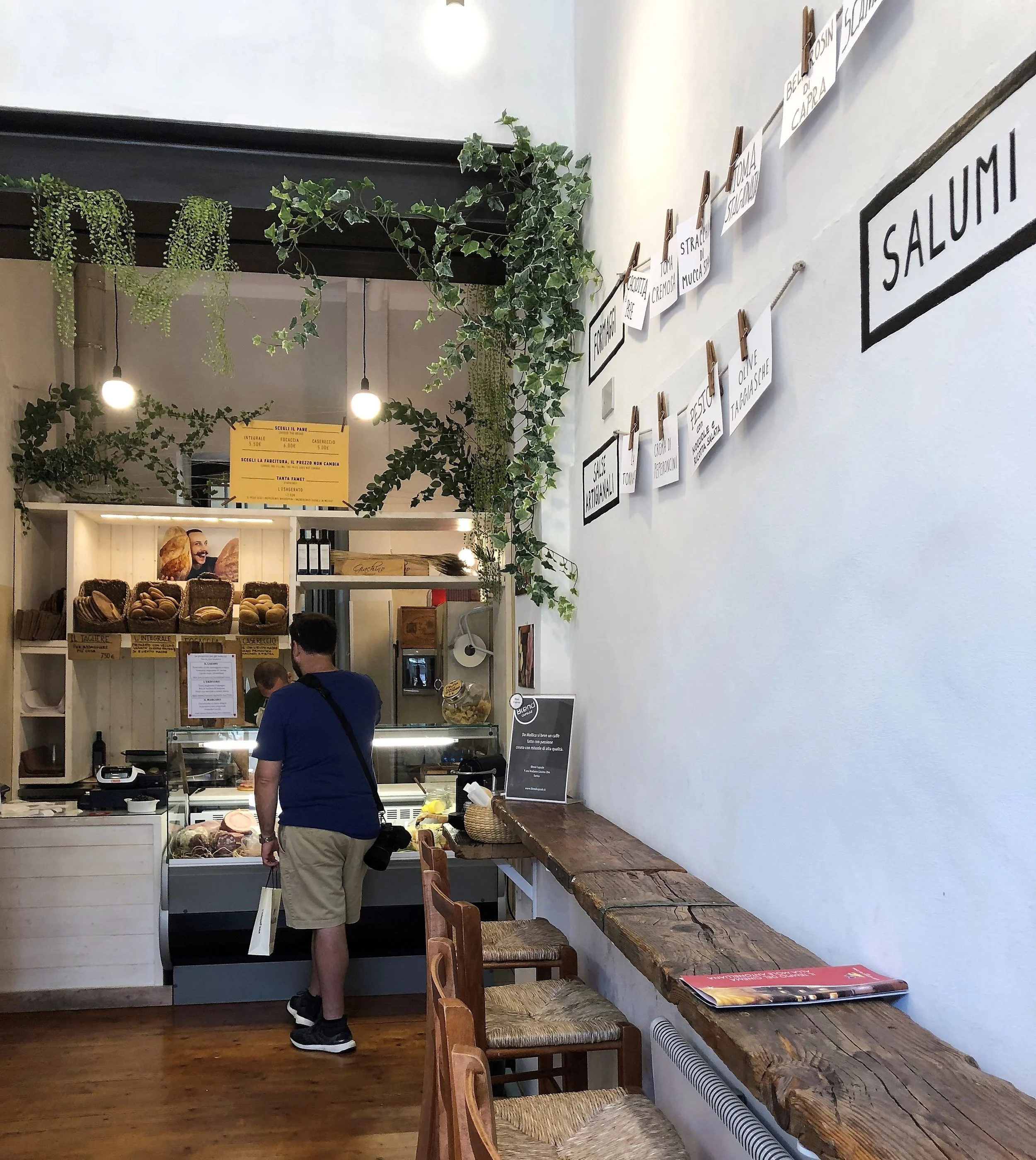 Dan made a pit stop into Mollica , a sandwich shop that uses locally produced ingredients. Dan was like a kid in a candy store, picking out his meats, cheeses and bread. Not only was the sandwich delicious (according to Dan) it was pretty inexpensive, as well. Dan gives it a two thumbs up.