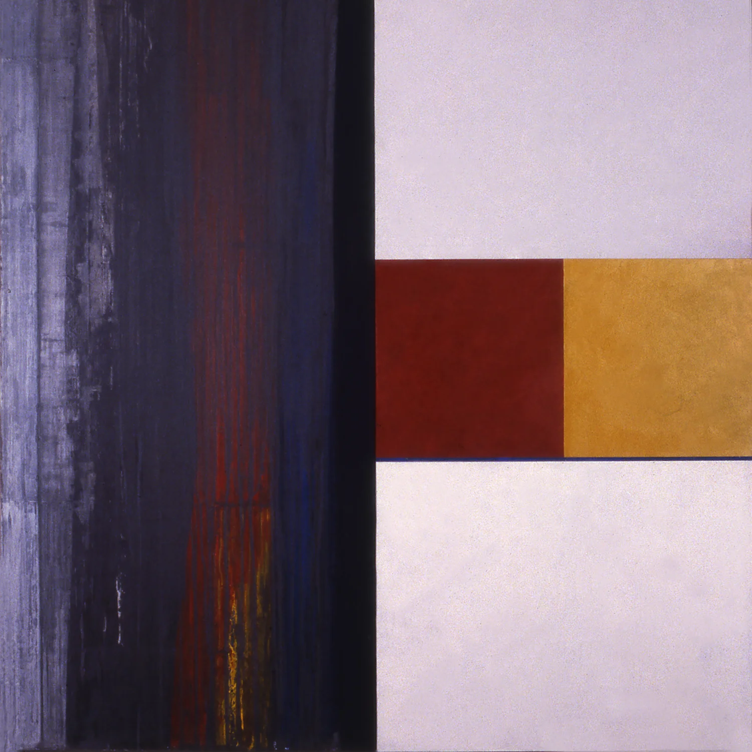Janus XXIX, 1987, Acrylic on canvas over panels, 48 x 48 inches.
