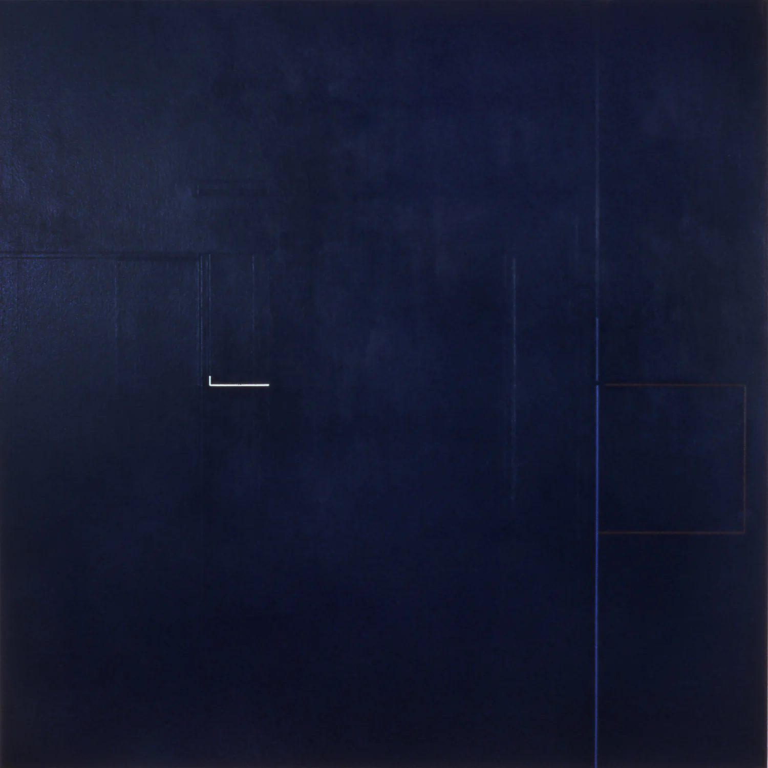 Path, 1984, Acrylic on canvas, 60 x 60 inches.