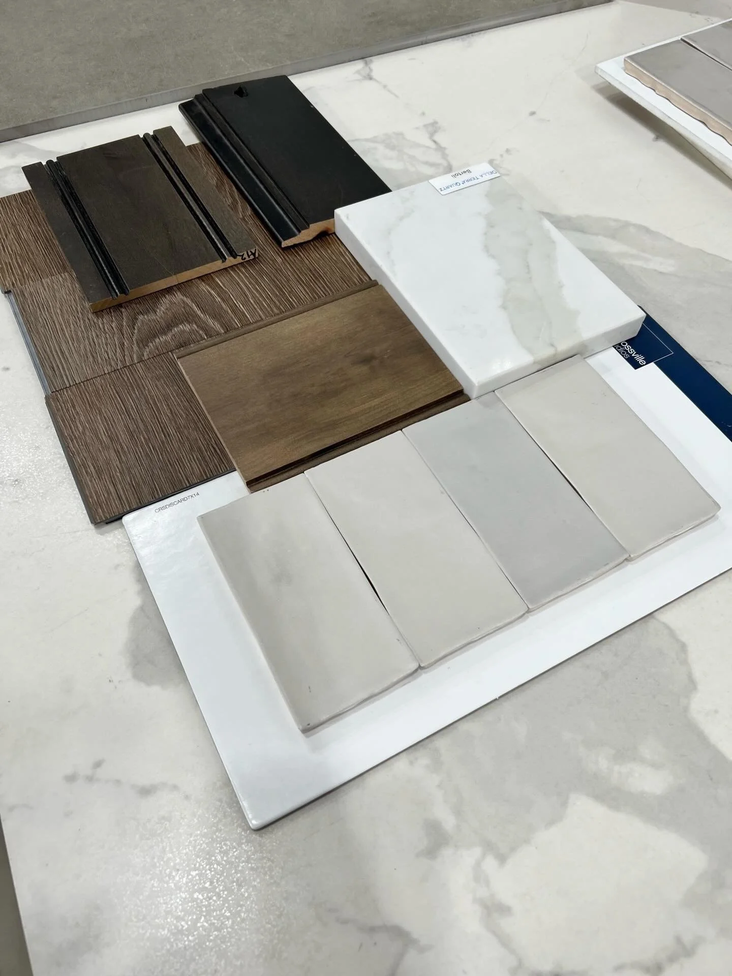 Pulling together the layers&mdash;warm woods, rich contrast, and soft neutrals to create a space that feels both grounded and elevated. Every finish has a voice, but together they tell one cohesive story. 

This palette is all about balance: depth, t