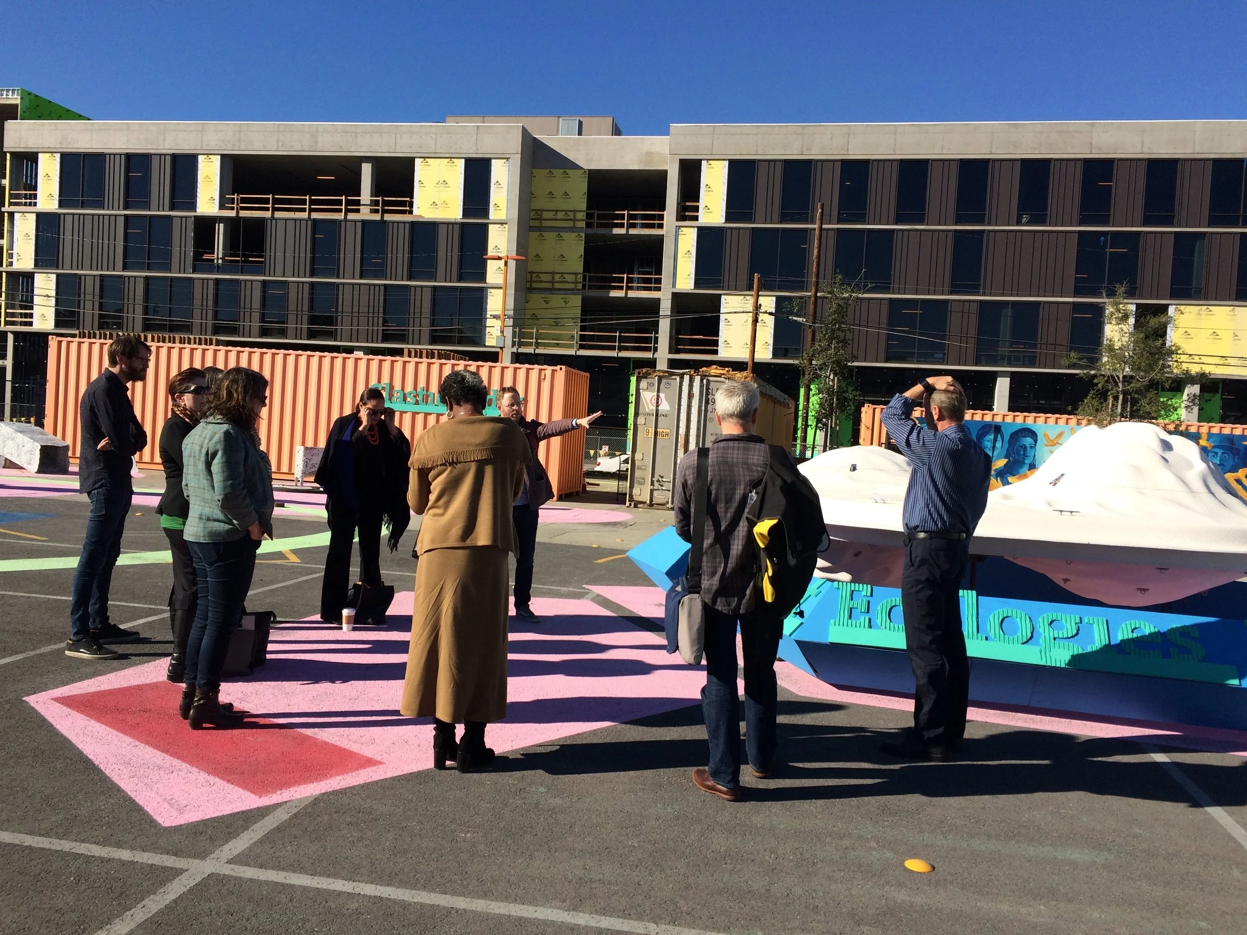 Presentation of the Float Lab to Port of Oakland representatives