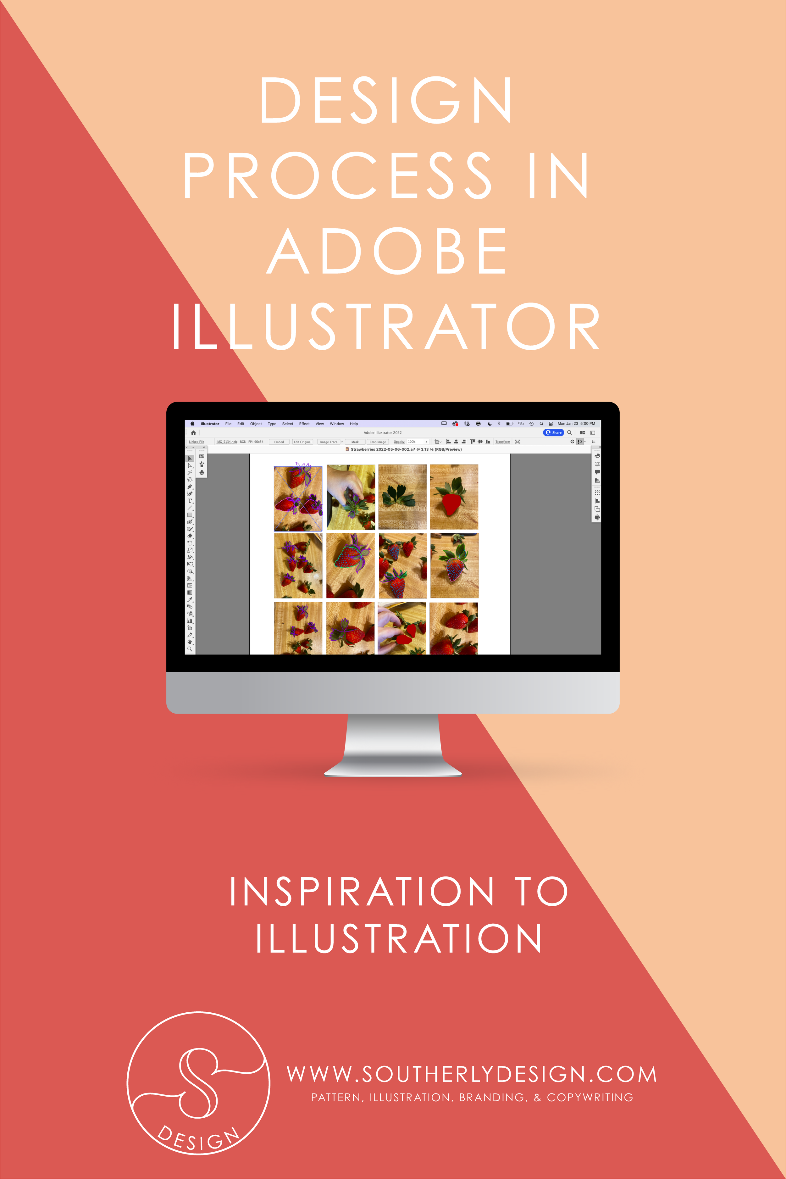 Design Process in Adobe Illustrator: Inspiration to Illustration ...