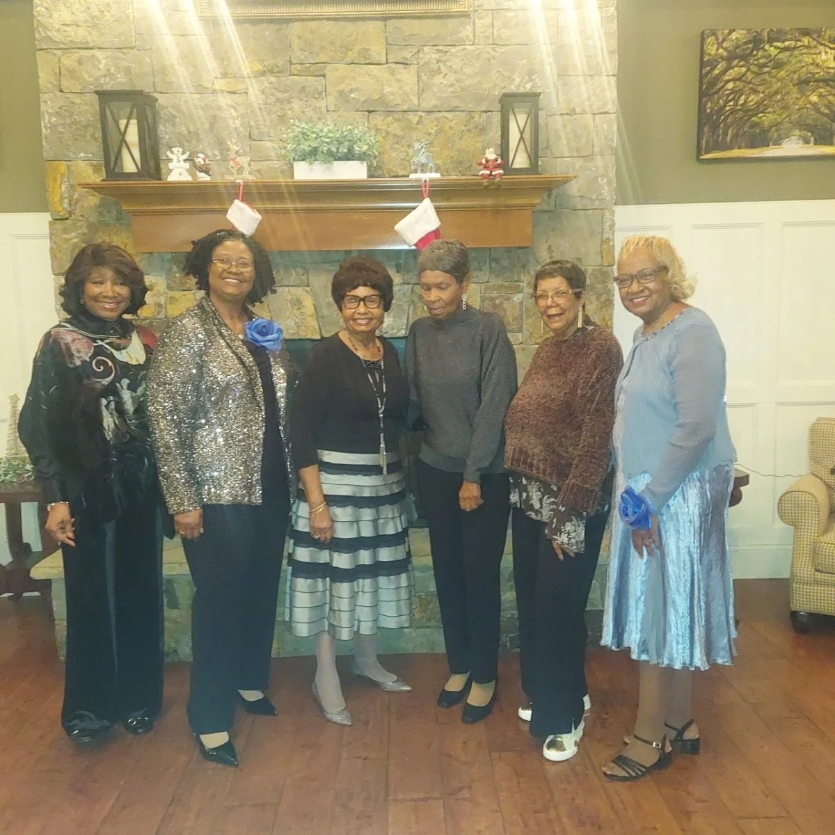 Friends from Verta's church