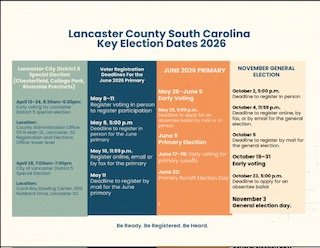 Key Election Dates