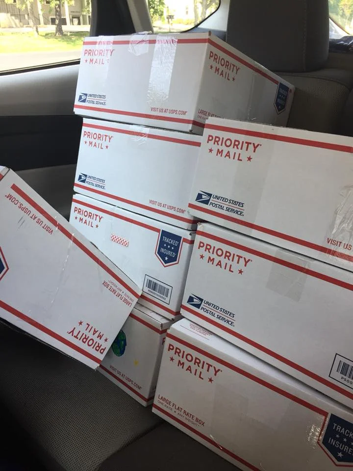 Off they go! Our blessings of care are on their way.