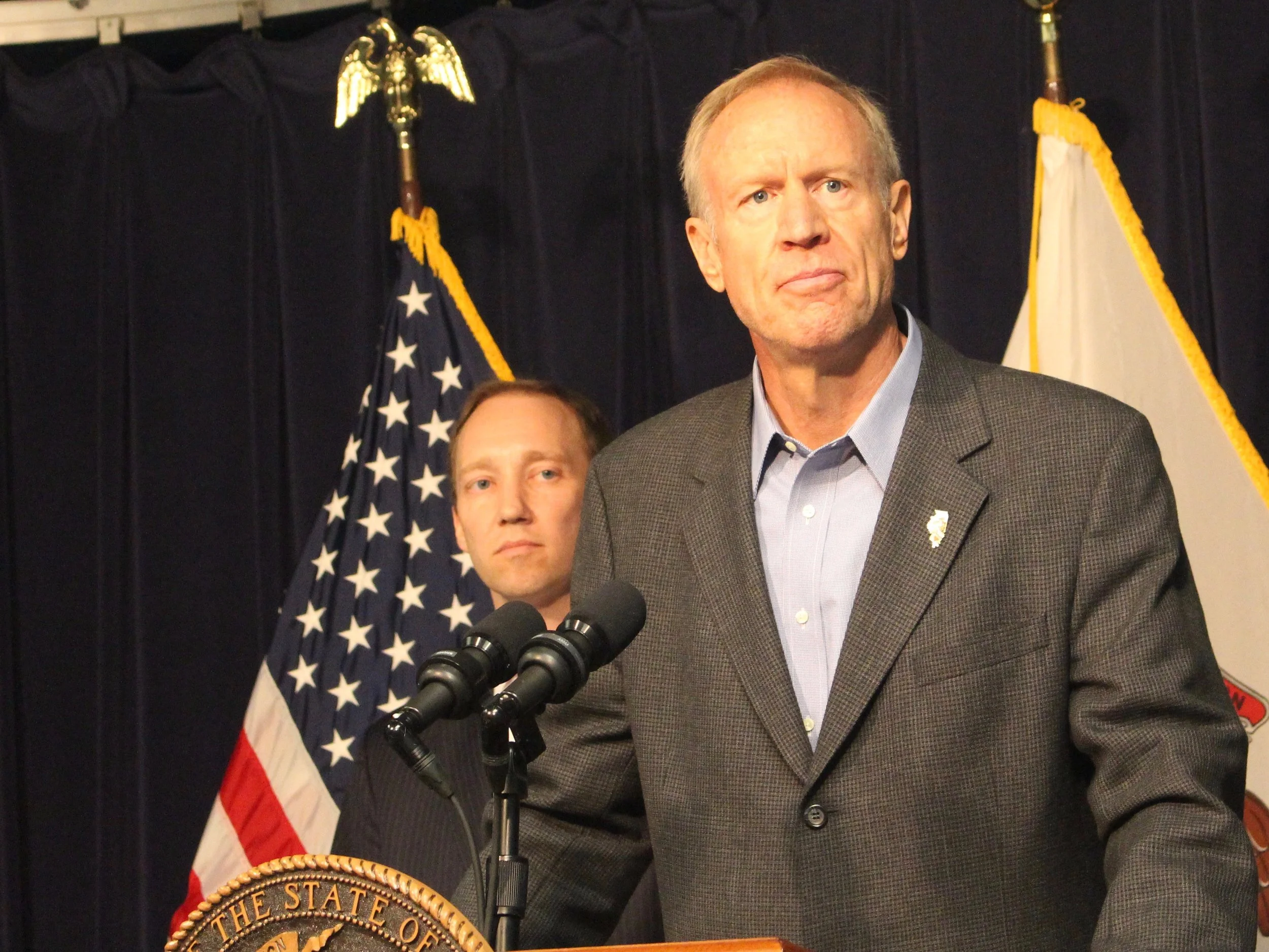 Gov. Bruce Rauner is proposing a major infrastructure investment for state roads. (One Illinois/Ted Cox)