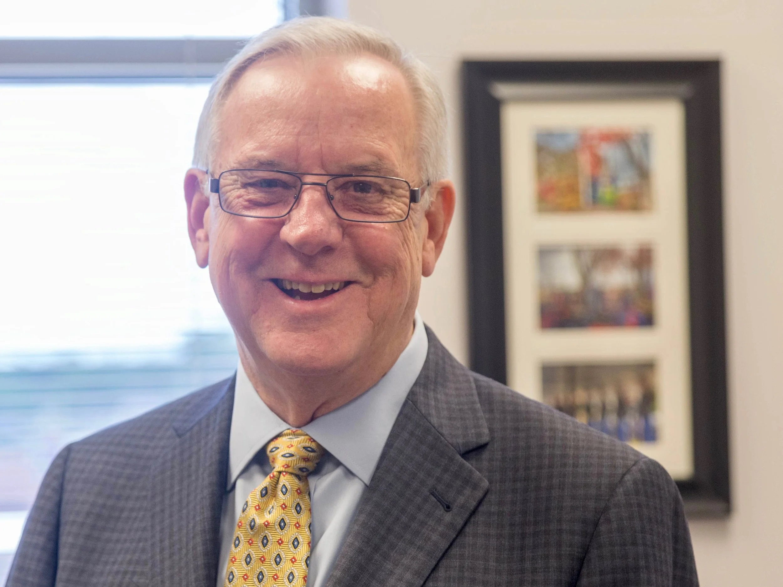 "I guess I would call myself a moderate Republican," says Carbondale Mayor Mike Henry. (One Illinois/Zachary Sigelko)