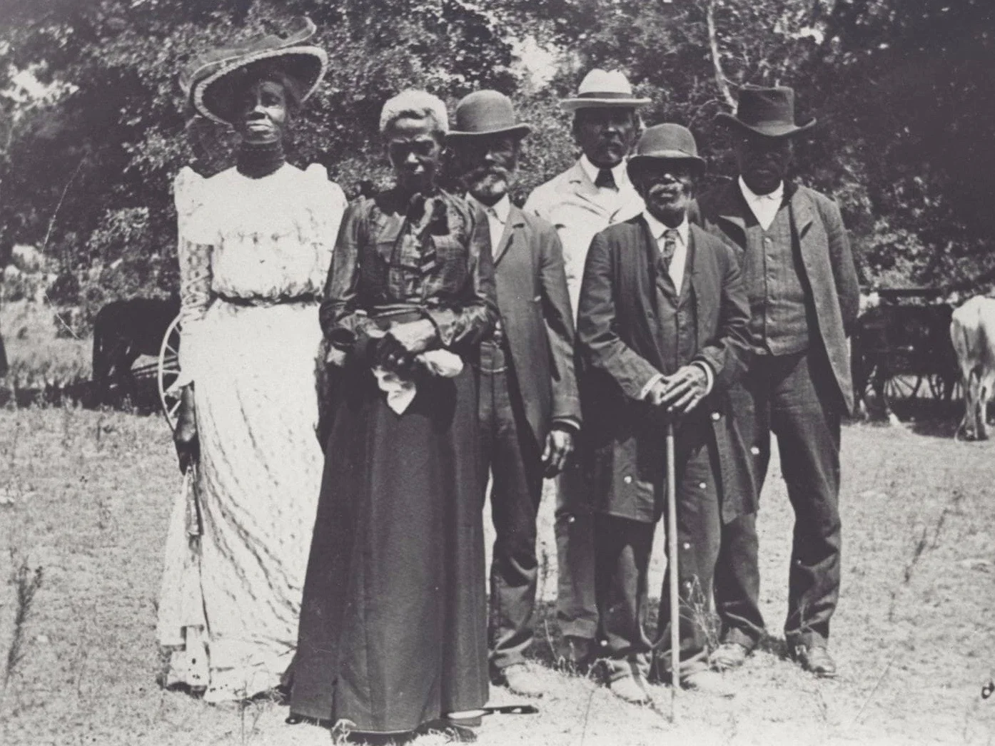 Juneteenth celebrants pose for a photo in Texas in 1900. (Wikimedia Commons)