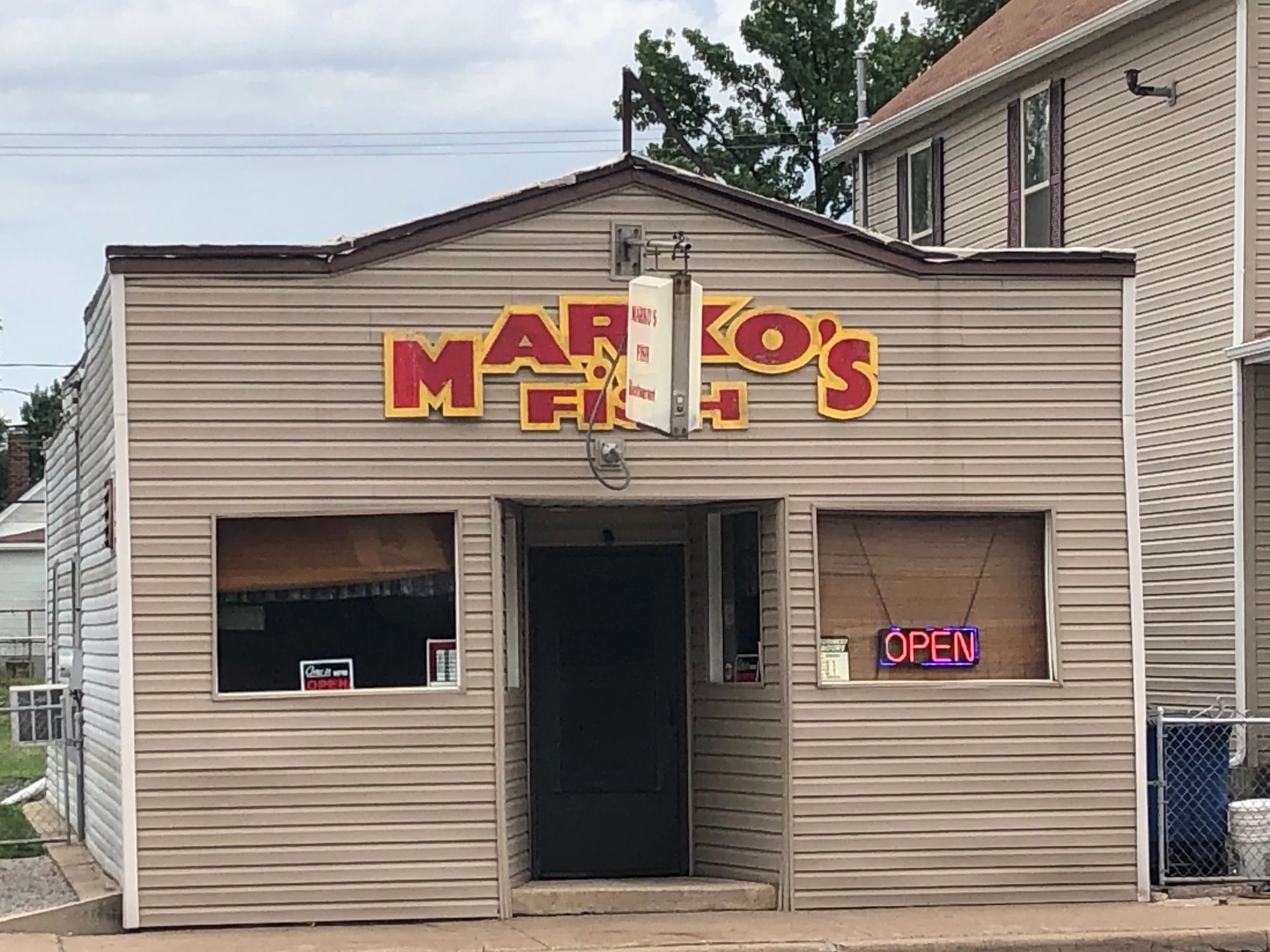 Marko's Fish House in Madison: feel lucky if you find it open. (One Illinois/Ted Cox)