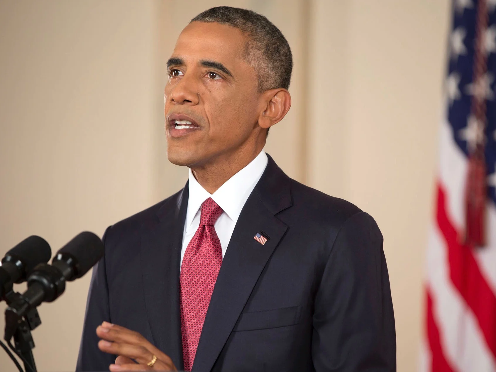 President Obama ripped Republicans, dismissed President Trump, and called young voters to action in a speech Friday at the University of Illinois. (Obama White House Archives)