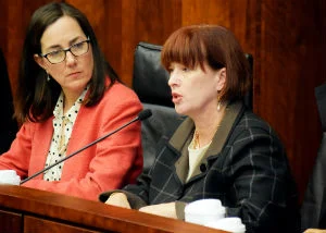 State Rep. Kelly Cassidy and state Sen. Heather Steans are leading the drive for legalization of marijuana. (Senatorsteans.com)