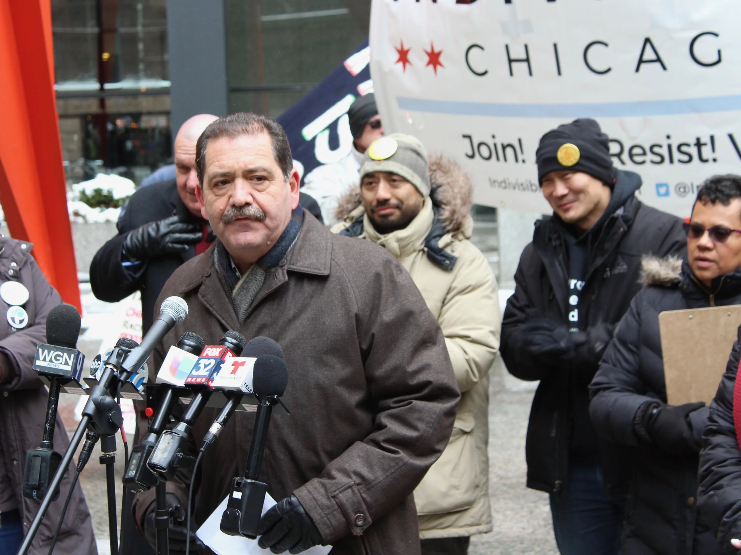 U.S. Rep. Jesus “Chuy” Garcia says a proposed question on U.S. citizenship threatens to skew the 2020 Census. (One Illinois/Ted Cox)