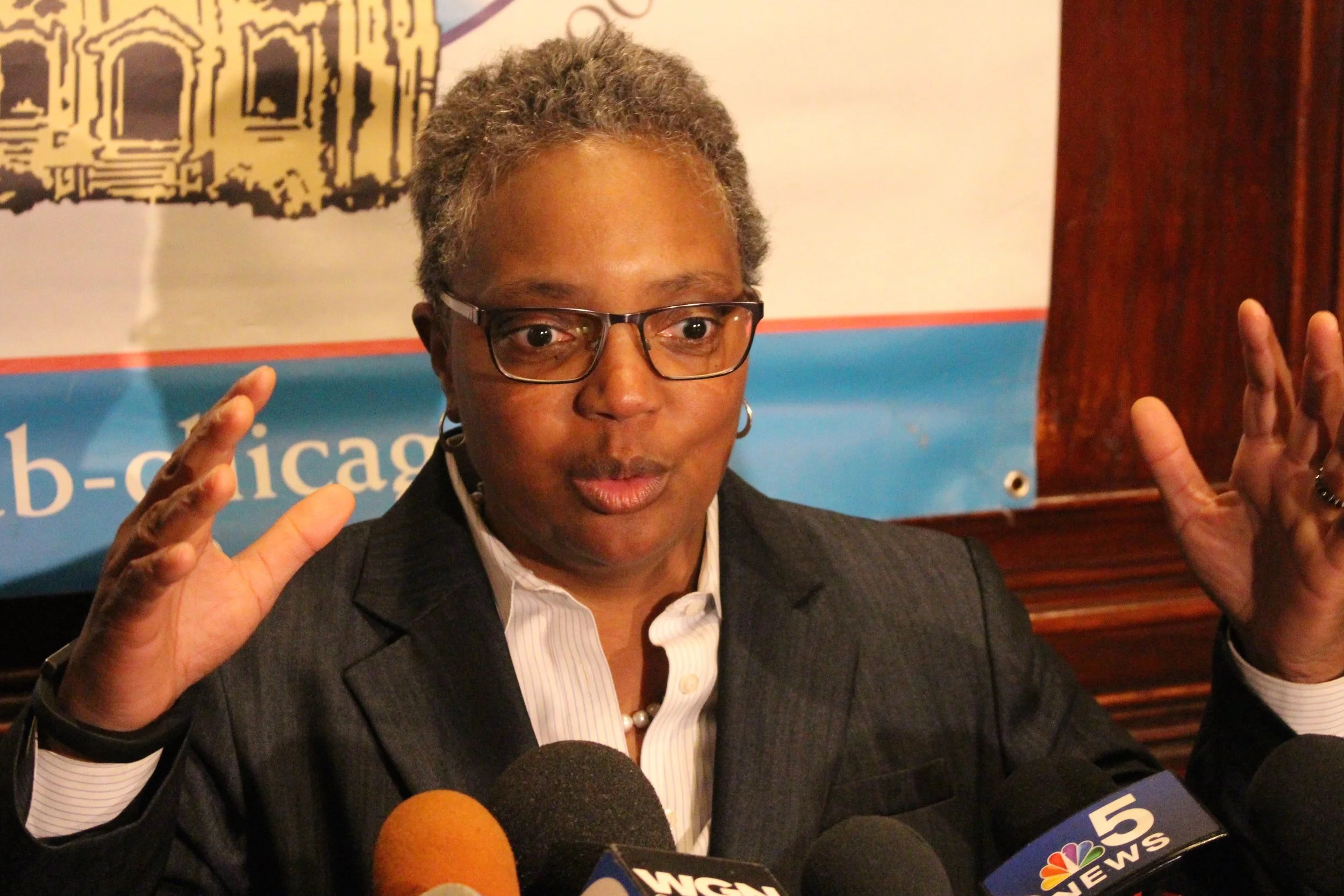 Lori Lightfoot will be the next mayor of Chicago, succeeding Rahm Emanuel. (One Illinois/Ted Cox)