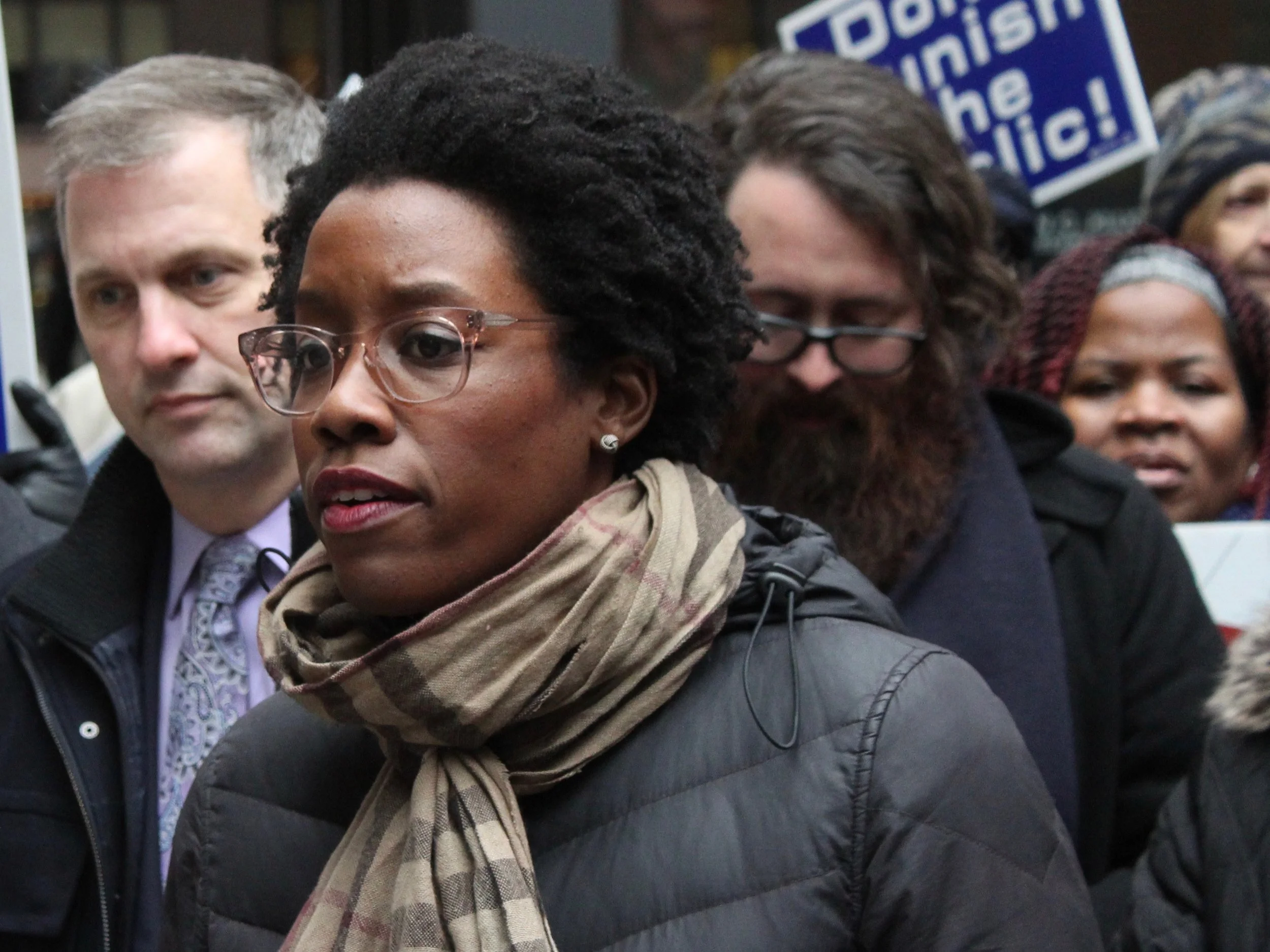 U.S. Reps. Sean Casten (left) and Lauren Underwood have joined colleagues in Congress in calling for federal testing of EtO levels in Lake County. (One Illinois/Ted Cox)