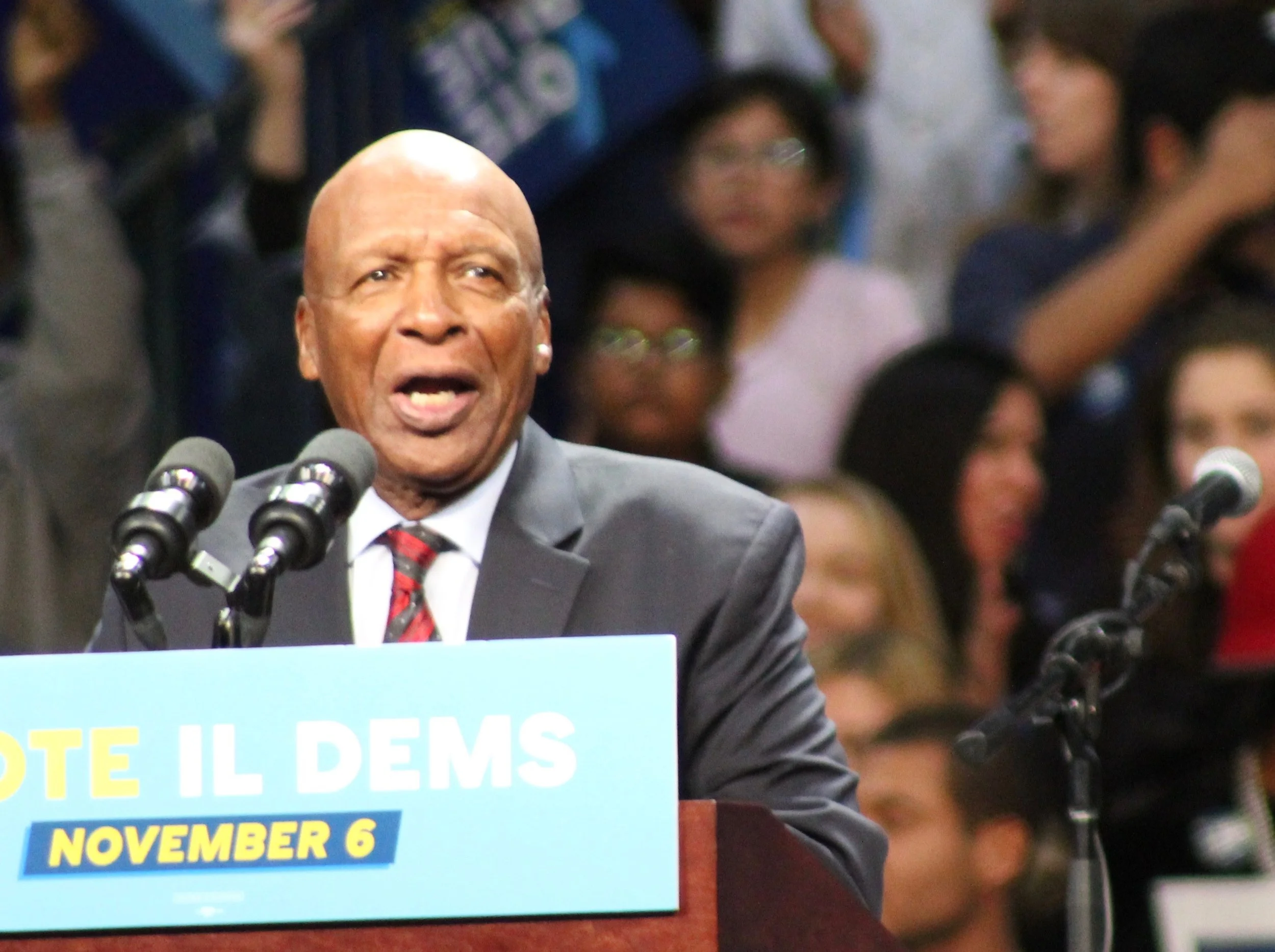 Secretary of State Jesse White says the state does not share information with federal agents for facial-recognition searches. (One Illinois/Ted Cox)