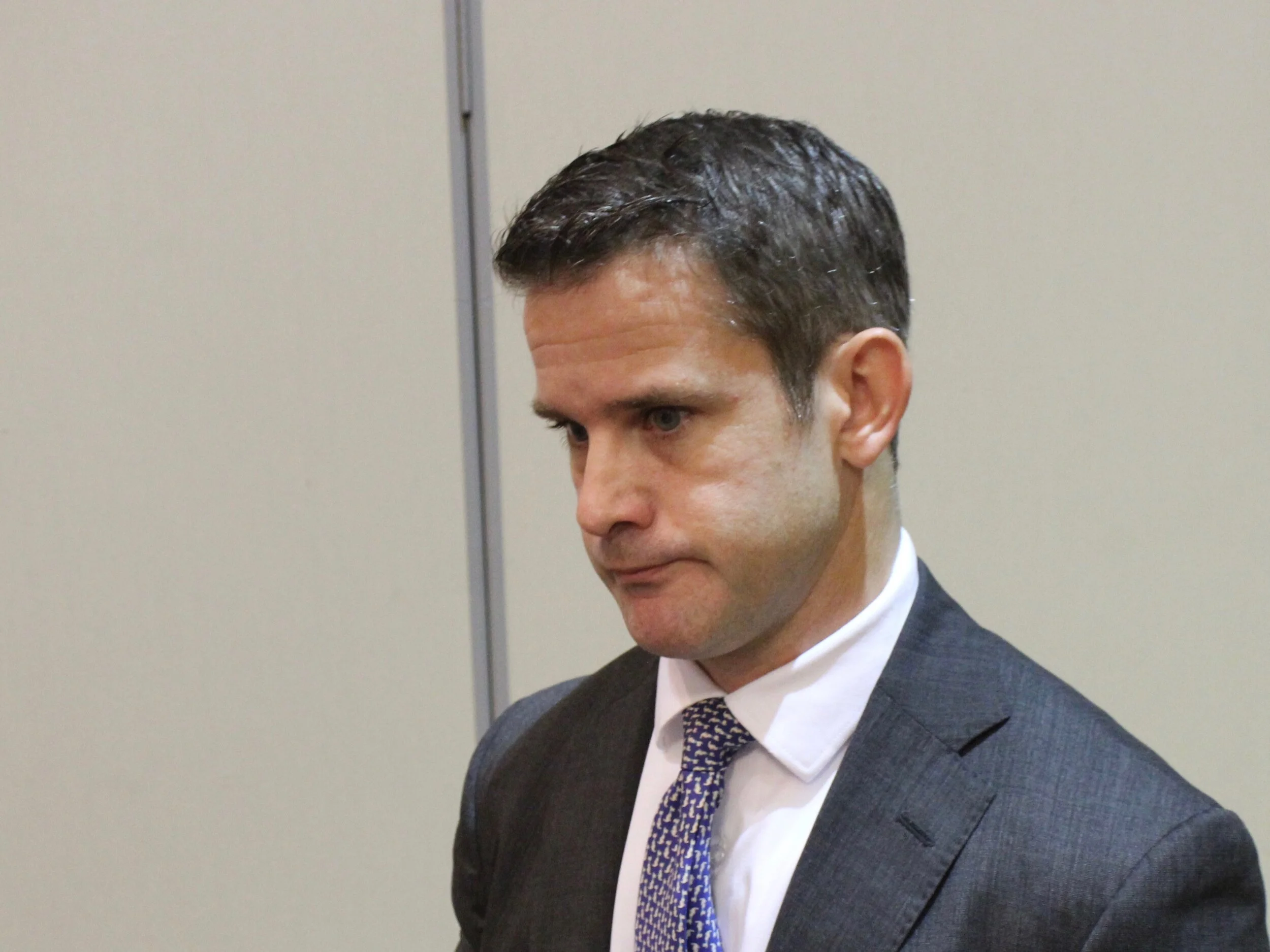 Congressman Adam Kinzinger says he still supports President Trump, just not everything he says or does. (One Illinois/Ted Cox)