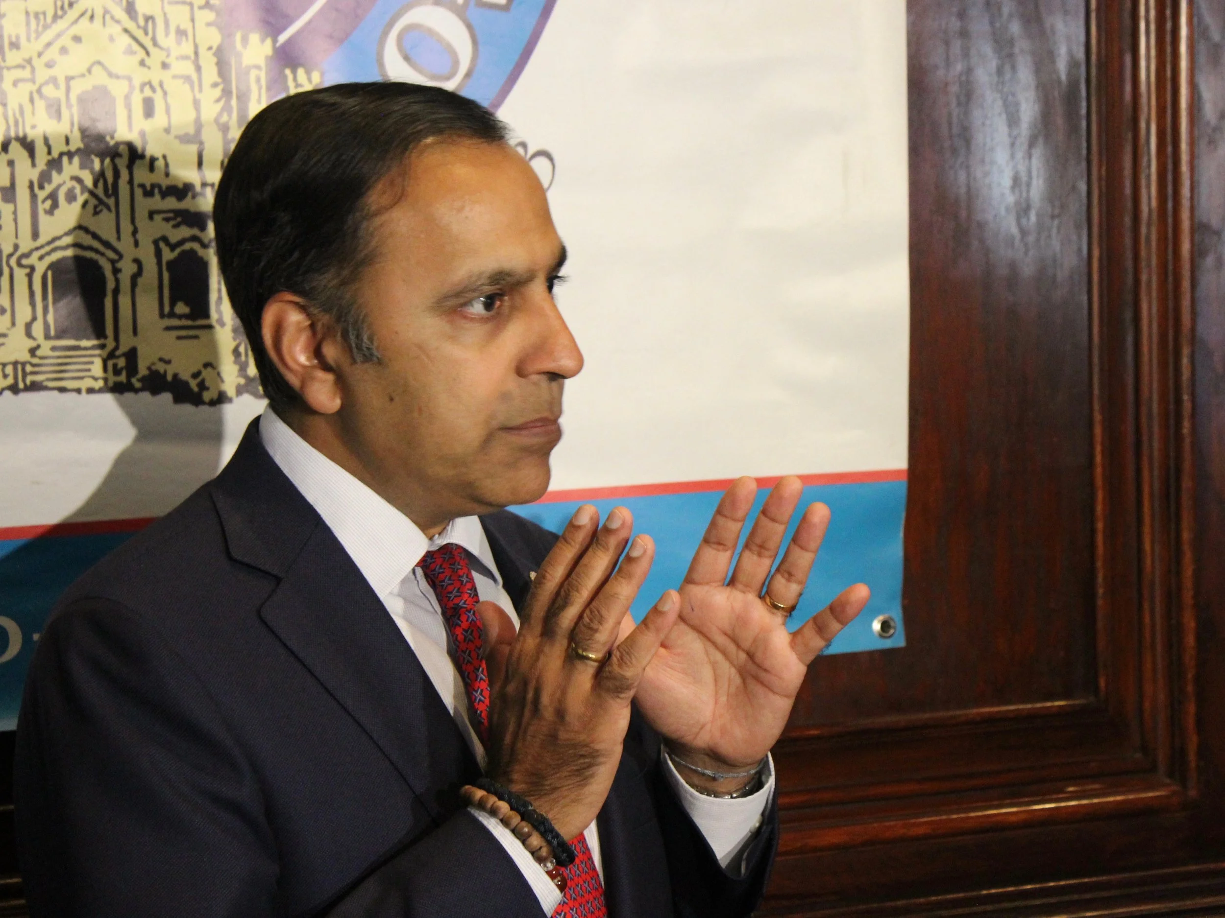 U.S. Rep. Raja Krishnamoorthi calls for a “thorough,” “expeditious” impeachment inquiry into President Trump, but warns events may have to move fast to halt “an ongoing scheme which involves compromising our national security.” (One Illinois/Ted Cox)