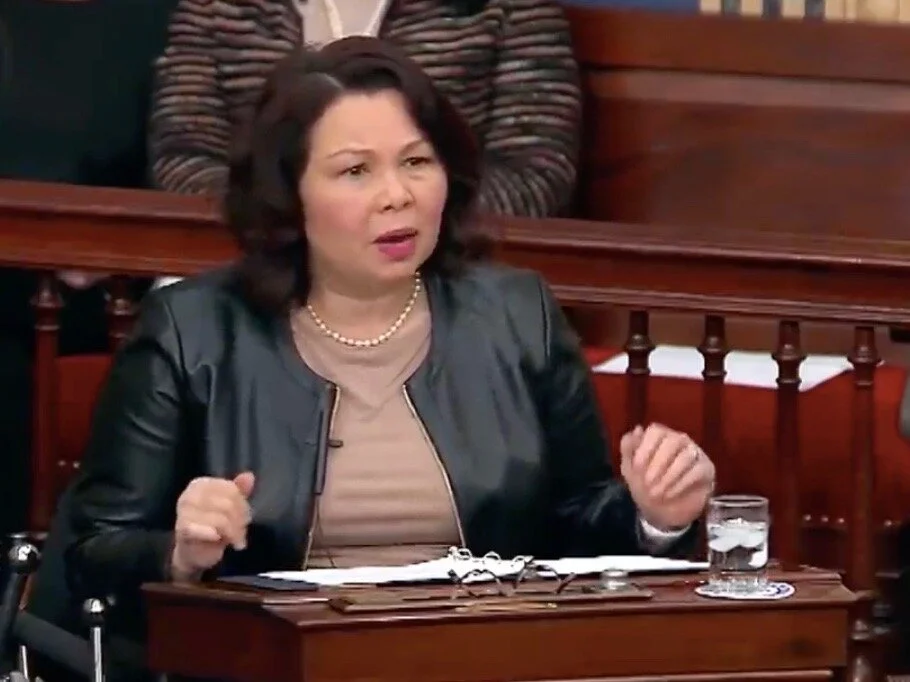Duckworth blasts Trump on Senate floor