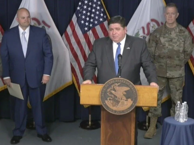 DIY on PPE: Pritzker touts biotech-manufacturing partnership