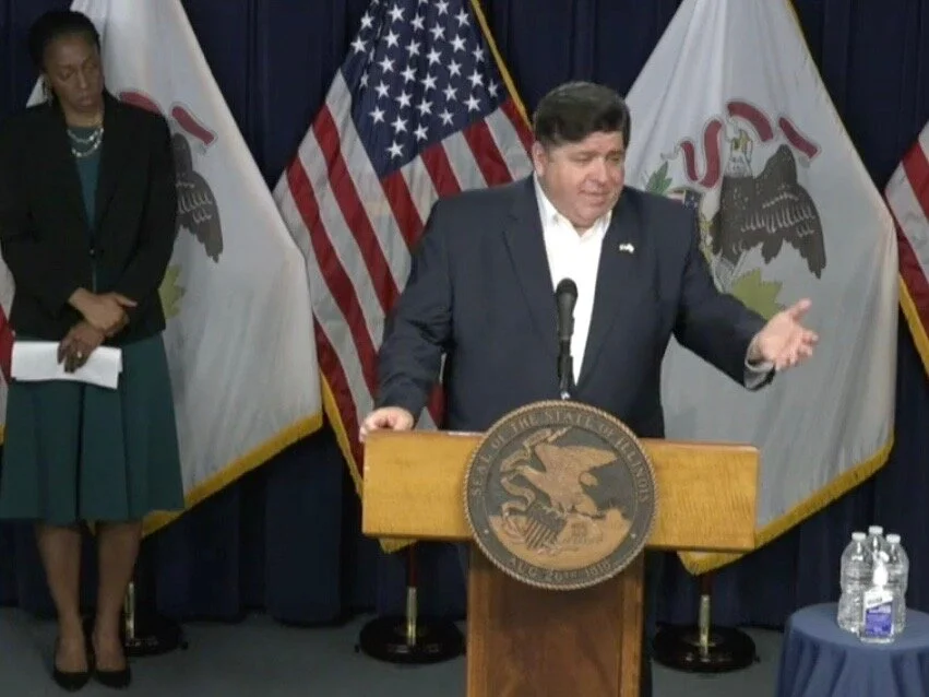Pritzker rips 'profound failure of our nat'l gov't'